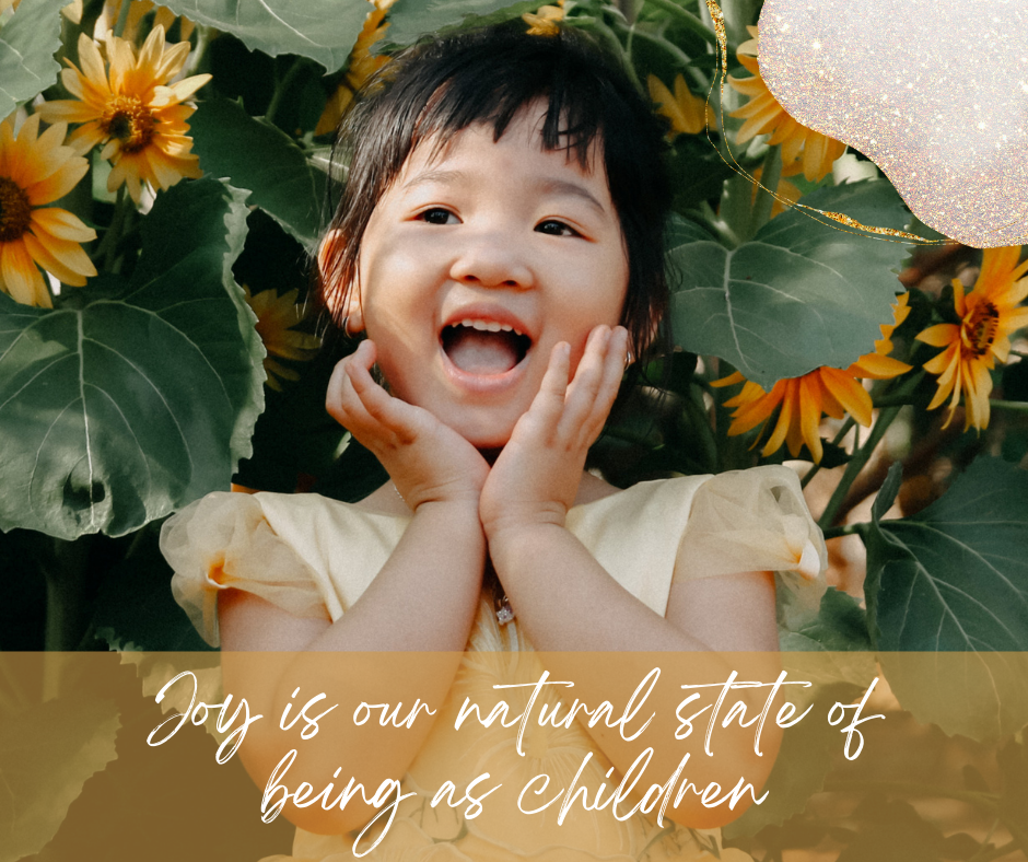 Joy as children 