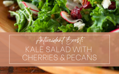 Kale Salad with Cherries and Pecans Recipe