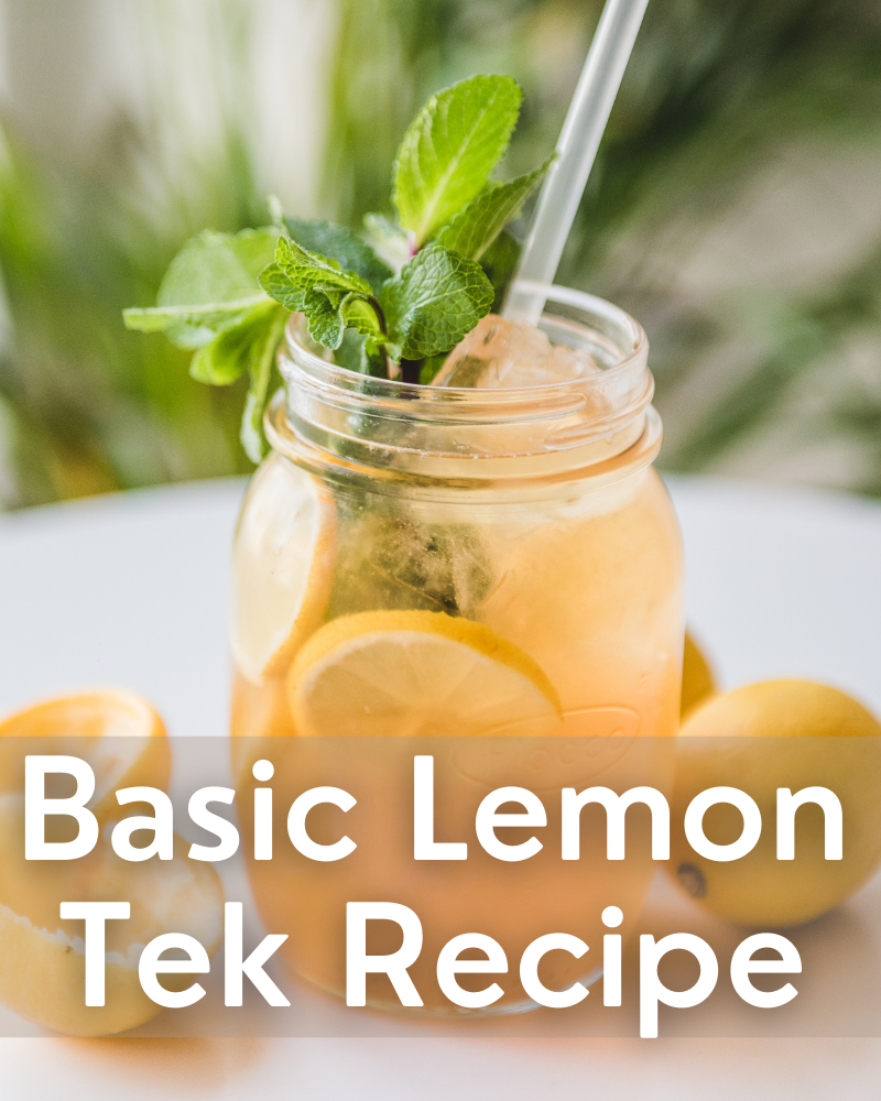 Basic Lemon Tek Recipe