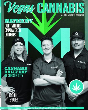 Vegas Cannabis Magazine Cover March 2023