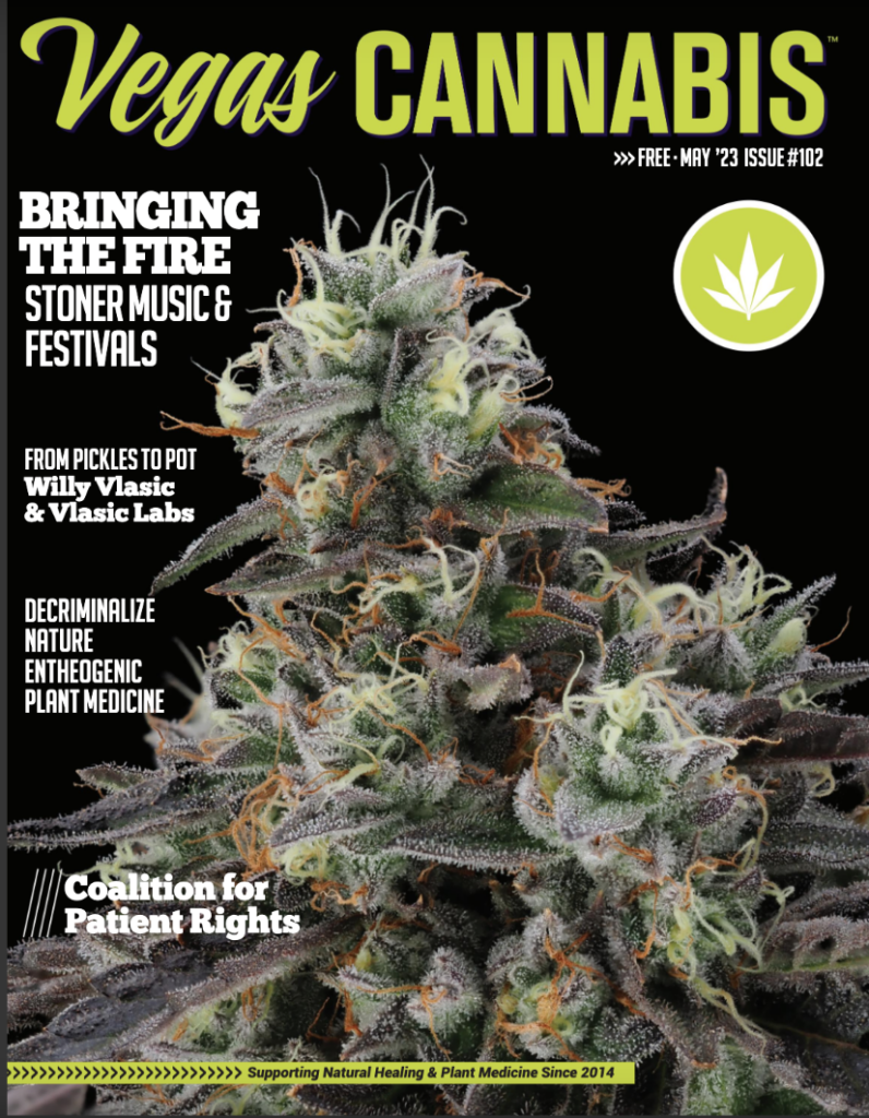Vegas Cannabis Magazine Cover May 2023 Issue