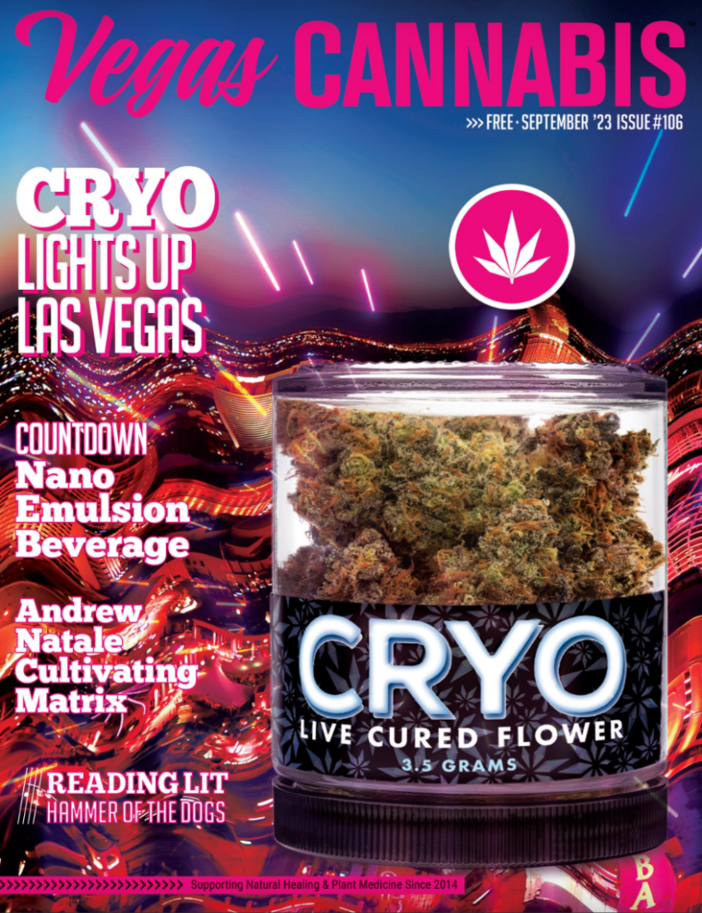 Cover of Vegas Cannabis Magazine September Issue